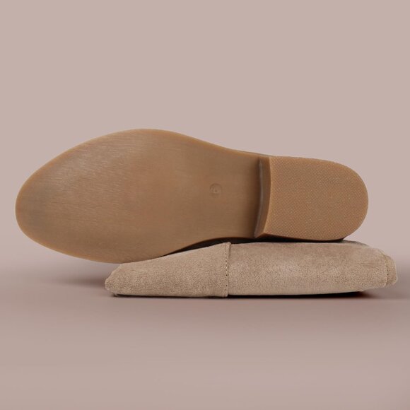 Hawkwell Women's Khaki Low Flat Heel Thigh High Over The Knee Fashion Boots - Picture 5 of 5